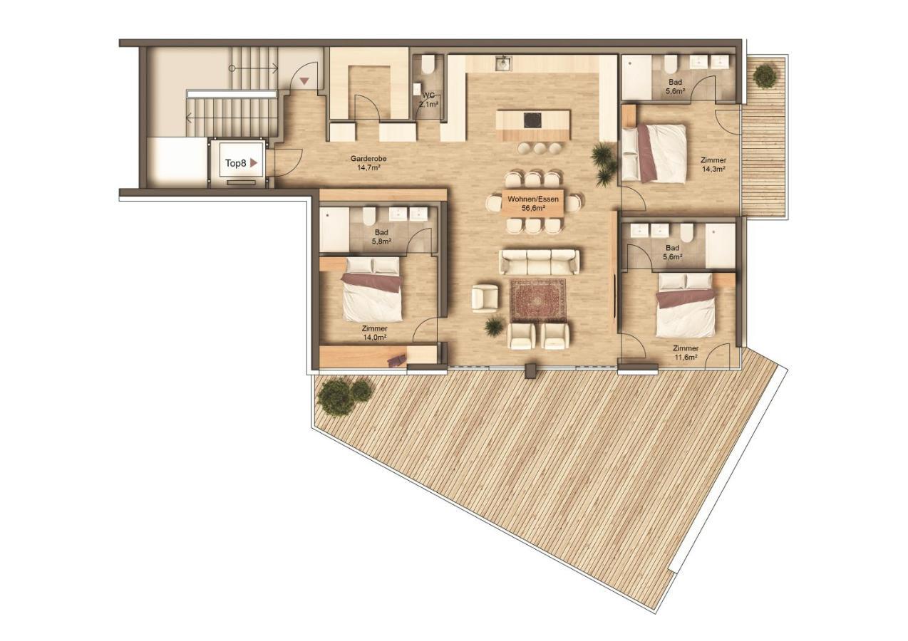 Panorama Residence Moesern Seefeld in Tirol Exterior photo